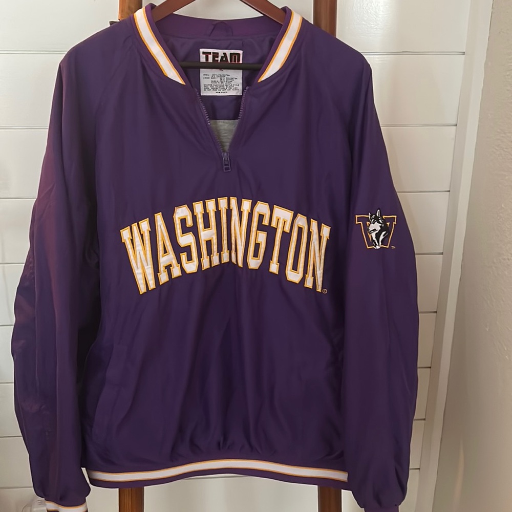 University of Washington windbreaker